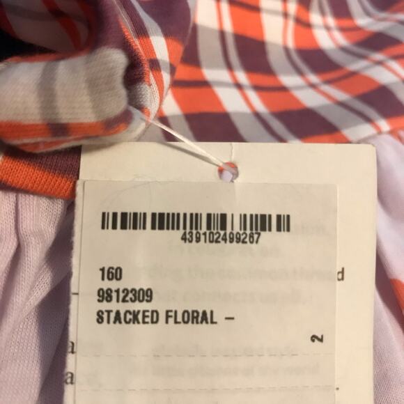 Tea NWT Children’s Floral Plaid Stacked Dress Size 2 - Picture 5 of 6